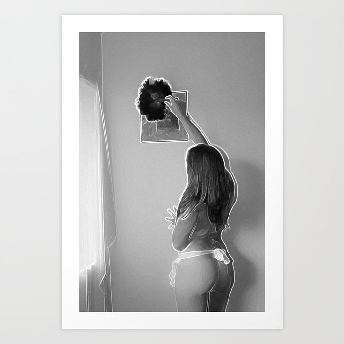 Femme De Chambre Nue Art Print By Atruenatureschild Society6