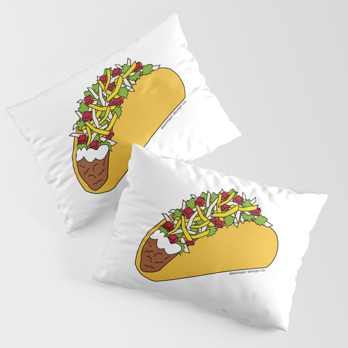 Because Tacos Pillow Sham