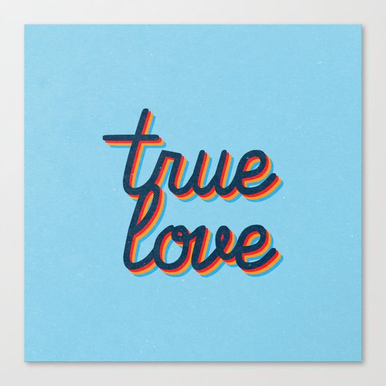 True Love Canvas Print