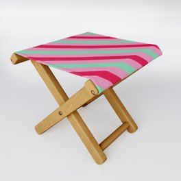 Christmas Pattern Folding Stool