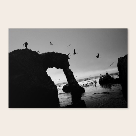 Arch Runner Canvas Print