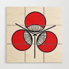 Japanese Clan Symbol Wood Wall Art