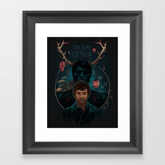This Is My Design Framed Art Print