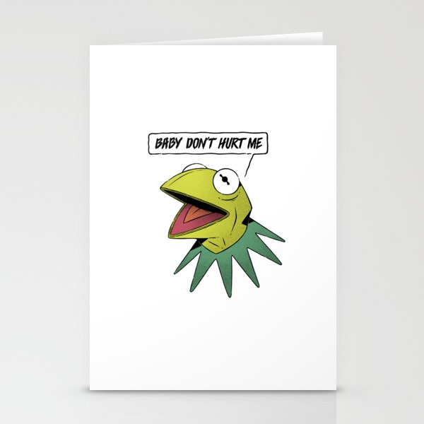 Don't hurt me Stationery Cards