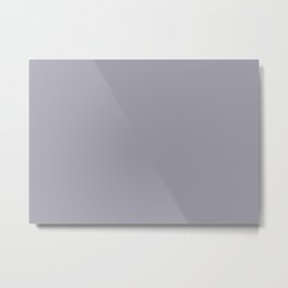 Pantone Lilac Gray 16-3905 Trendy Earth Tone Solid Color Metal Print | Minimalist, Colours, Dorms, Shades, Colors, Minimal, Teen, Classic, Simple, Monochromatic 