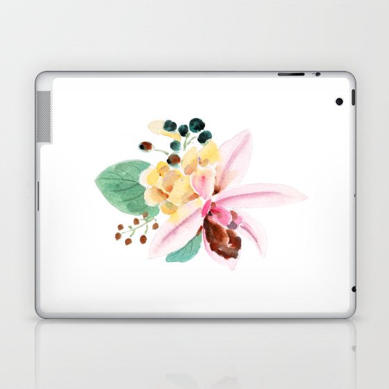 pink orchid arrangement  Laptop & iPad Skin