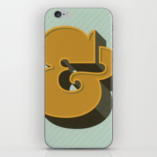 Heavy Ampersand iPhone & iPod Skin