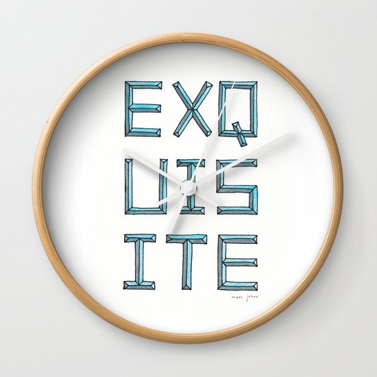 EXQUISITE Wall Clock
