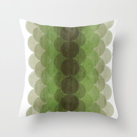 Round & Round Throw Pillow