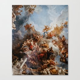 Palace of Versailles - Michelangelo Ceiling Mural Canvas Print