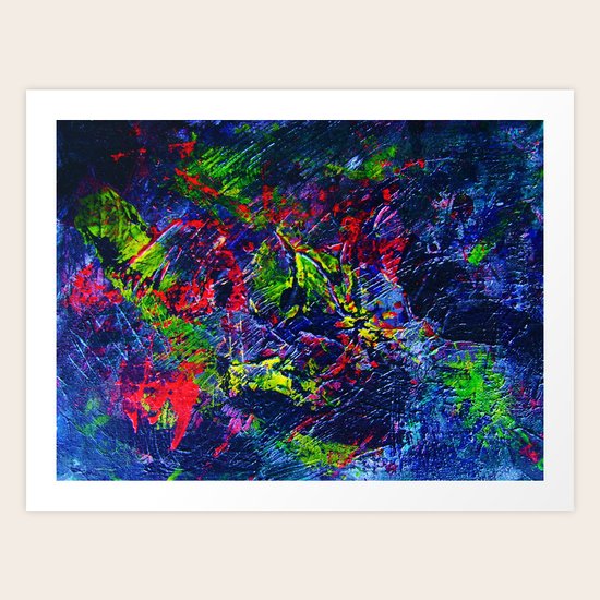 "N" Art Print