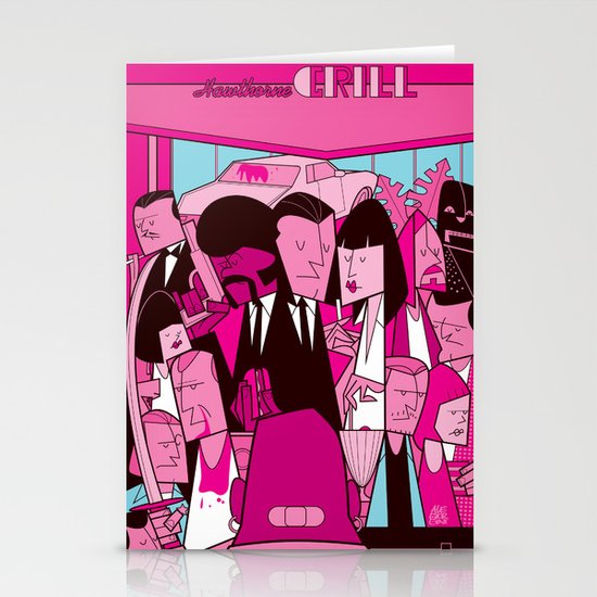 Pulp Fiction Stationery Cards