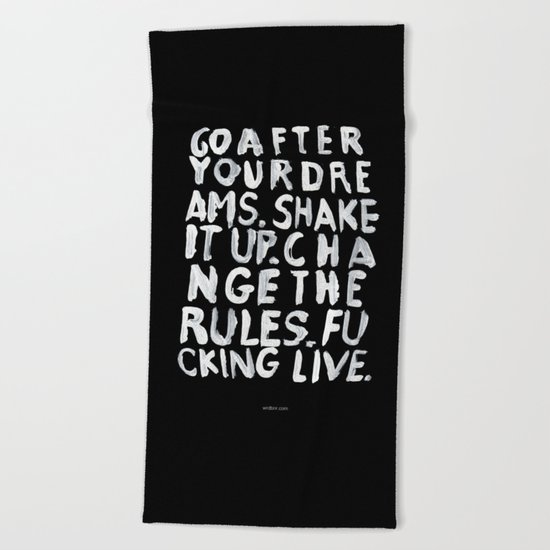 LIVE Beach Towel