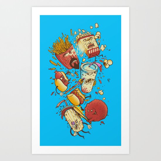 No more F@#$% intermissions Art Print