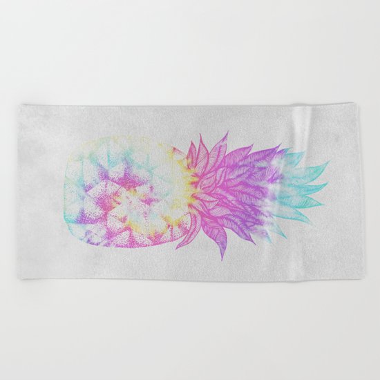 Pineapple Paradise Beach Towel