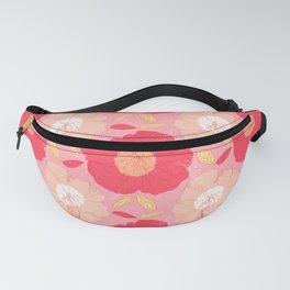Anemones Red Fanny Pack