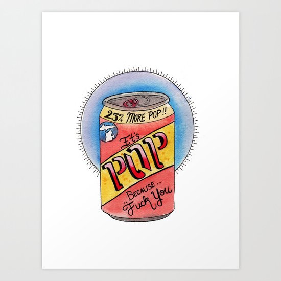 It's POP! Art Print