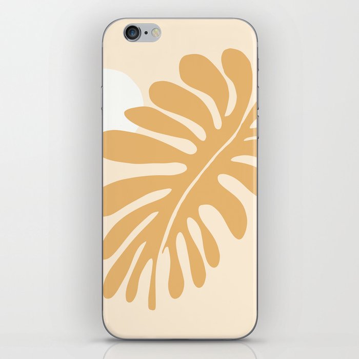 Abstraction_MATISSE_LEAVE_SUN_PLANT_BLOSSOM_POP_ART_0423A iPhone Skin