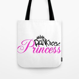 Punk rock princess Tote Bag