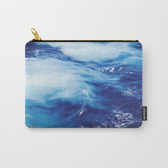 Deep Blue Ocean Carry-All Pouch