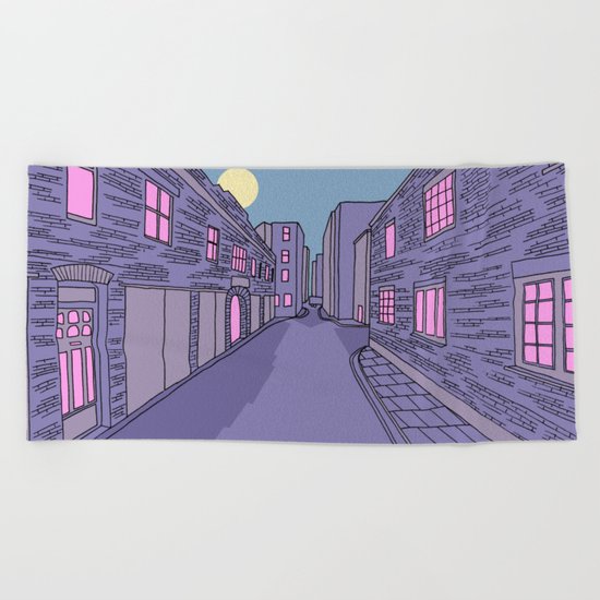 25 Durweston Street, London Beach Towel