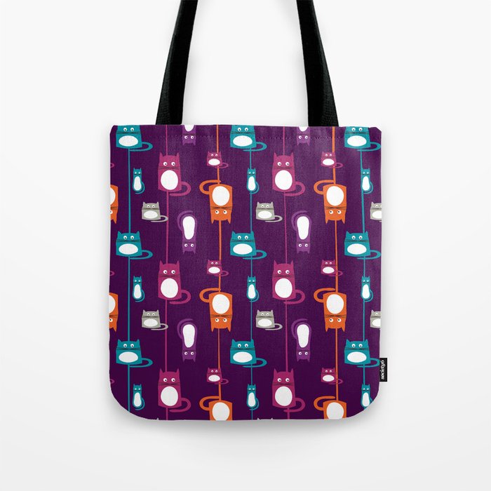 Cats pattern Tote Bag
