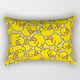 Rubber Duckies Rectangular Pillow