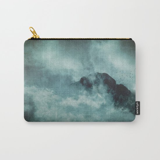 On the top of the world- Mountains Dust Carry-All Pouch