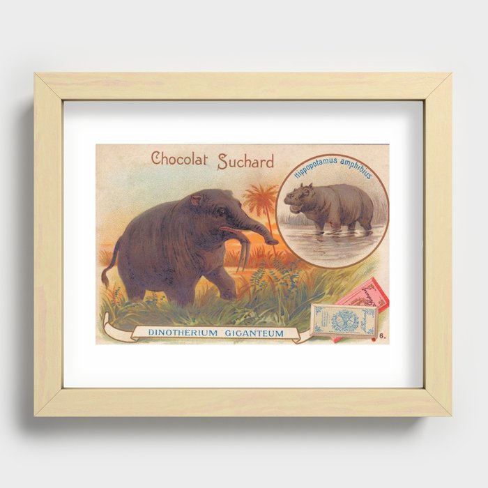 dinotherium Giganteum Recessed Framed Print