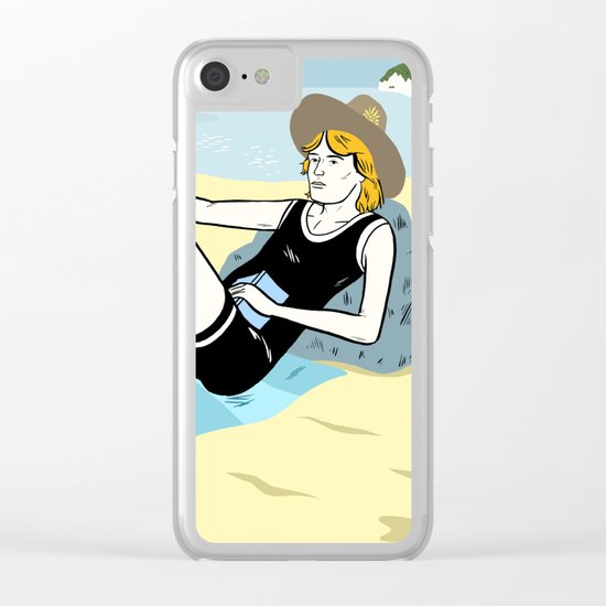 Mr. November Clear iPhone Case
