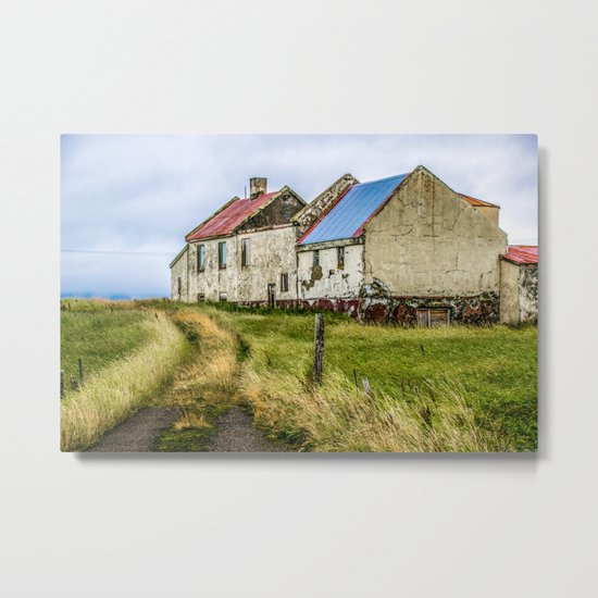 Crumbling Beauty Metal Print