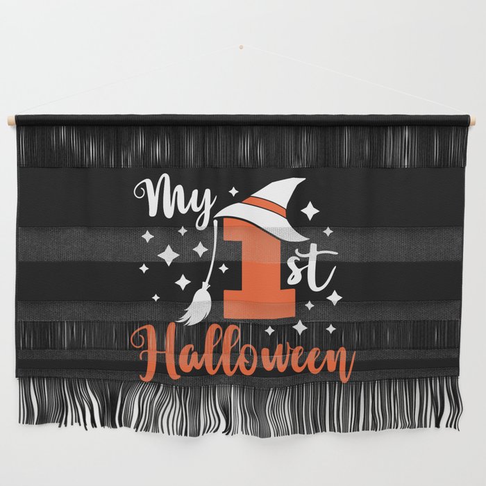 My 1st Halloween Cute Baby Spooky Wall Hanging