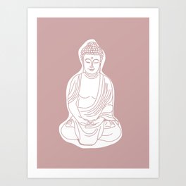 Buddha. Art Print | Figurative, Buddhism, Buddha, Graphicdesign, Art, Digital, Illustration 
