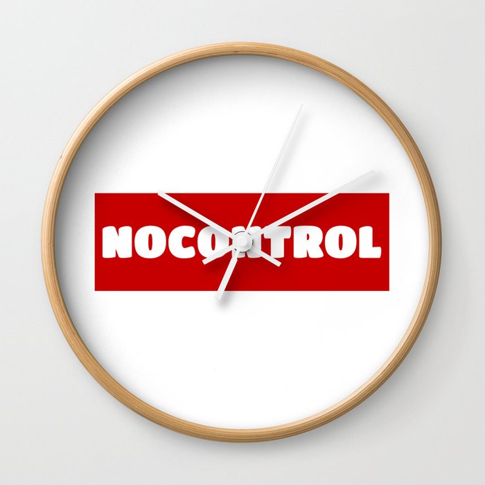 NoControl Wall Clock