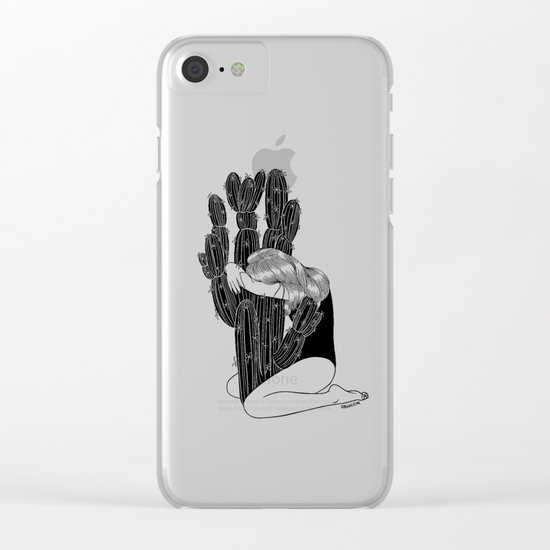 Summer Love Clear iPhone Case