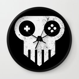 Gaming Skull Wall Clock