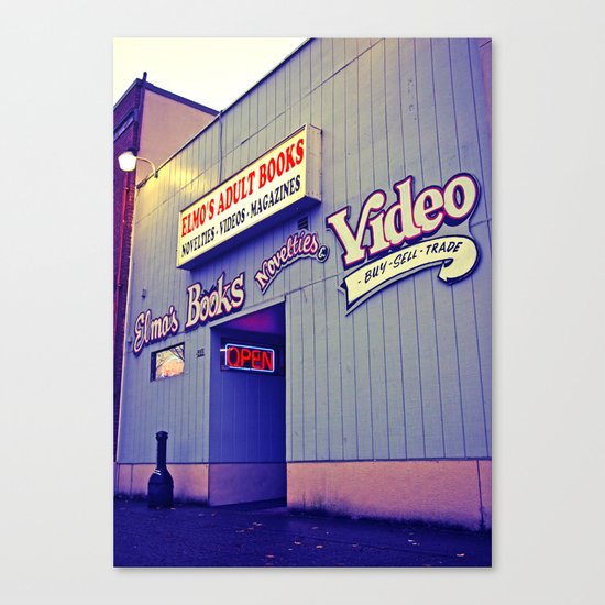 South Tacoma Elmo's Canvas Print