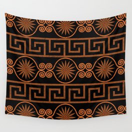 Ornate Greek Bands Wall Tapestry