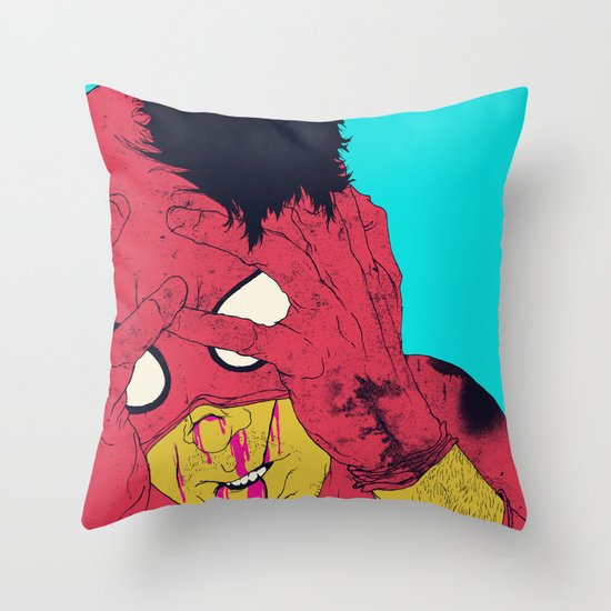 Thudd! Throw Pillow