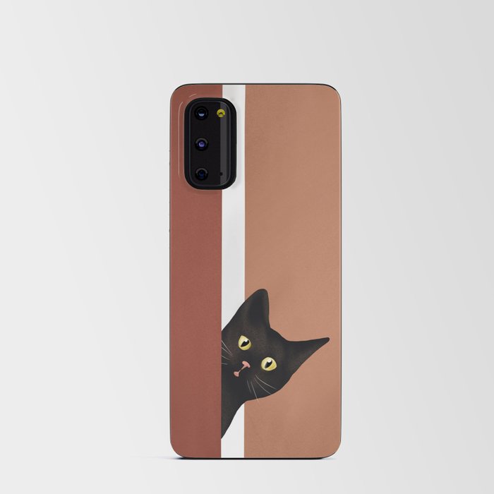 Peeking In Android Card Case