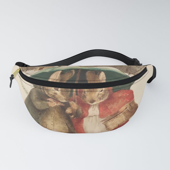 “A Happy Pair” by Beatrix Potter Fanny Pack