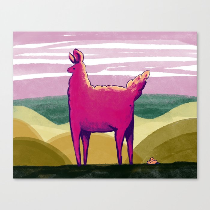 Scenic Overlook(with Poo) Canvas Print