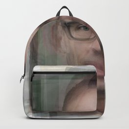 Chuck Palahniuk Portrait Backpack
