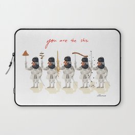you are the shit Laptop Sleeve
