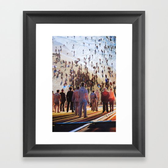 Life Moves Pretty Fast Framed Art Print