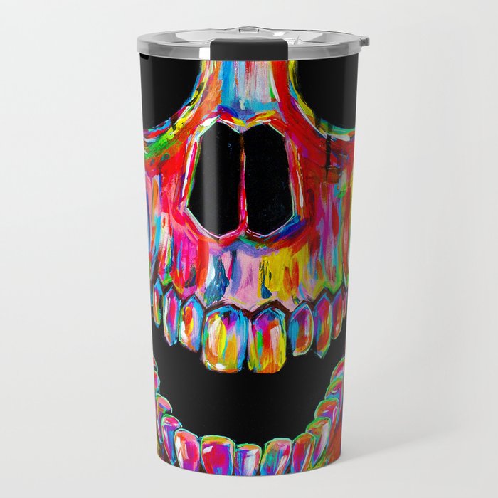 Chromatic Skull Travel Mug