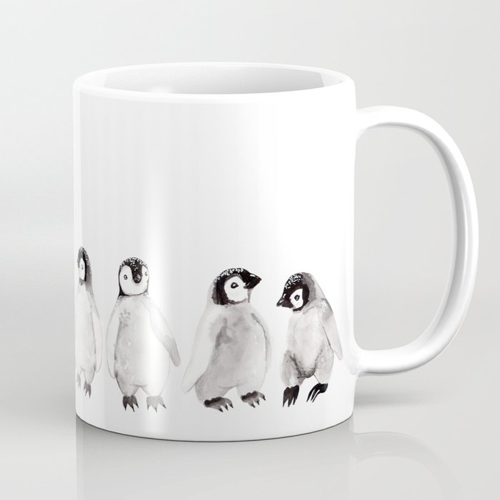 Emperor Penguin Chick Line Coffee Mug