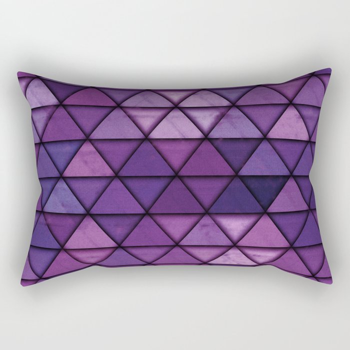 Abstract Geometric Background #14 Rectangular Pillow