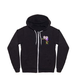 Lovebird - dark Zip Hoodie