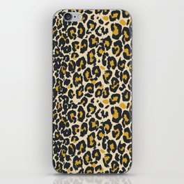 tan 00s leopard iPhone Skin